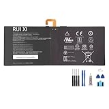 Type : lithium-polymère RUI XI Batterie compatible pour tablette Lenovo YB-J912F YB-J912L Yoga Book C930 4650 mAh 7,7 V L17D2P31