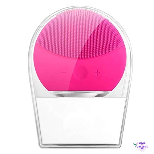 Esponja Massageadora Elétrica Para Limpeza facial Pink