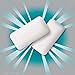 Eclipse Gum (8 Pack) Polar Ice Sugar Free Chewing Gum Bulk Pack, 18 Piece