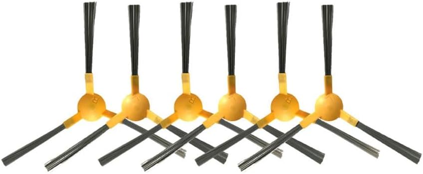 Accessories Compatible with ABIR X5 / X6 / X8 Genio Navi N600 Robotic Vacuum Cleaner 3-Arms Side Brush Hepa Filter Replacement Spare Parts(Set L)