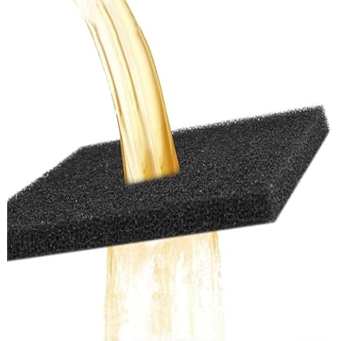 HXRYAGi 2 Pcs Oil Drain Splash Pad Square No Splatter Pad 19.7" Oil Drains Anti Splash Oil Change Mat Oil Drain Pan Anti Splatter Mat Cover