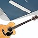 MOLZINY 2 Stück Knochen Stegeinlage Gitarre Brücke Sattel Knochen Sattel Set Gitarre Knochen Sattel Akustikgitarre Stegsattel aus Knochen für 6-saitige Folk Akustik Gitarre E-Gitarren-Knochensattel
