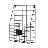 Especificaciones: aproximadamente 26,5 x 8,5 x 35,5 cm / 10,43 x 3,35 x 13,98 pulgadas. Perfecto para guardar y exhibir revistas, periódicos, correo, carpetas de archivos y otros documentos.