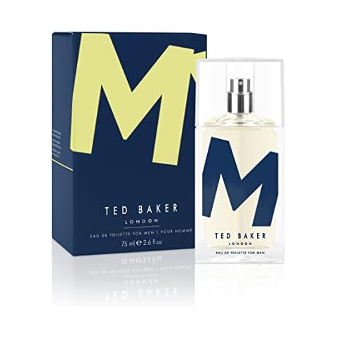 Ted Baker M Eau De Toilette, Crisp and Clean Fragrance with Unique Notes of Tonka Bean and Sensual Grey Musk with a Rich Woody Base, An Aromatic Mark of Distinction for Men 75ml Cover