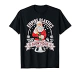 Vintage Christmas Traditional Santa Blow Mold Classic T-Shirt