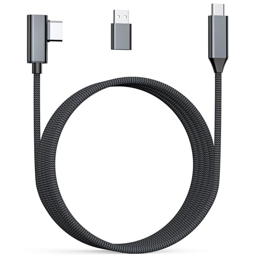 Link Cable 16FT Compatible for Meta Quest 3S/3/2/Pro & Pico 4, 5Gbps High-Speed Data Transfer...
