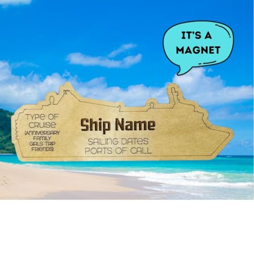 Imanes decorativos personalizados en forma de barco de crucero miniatura 6