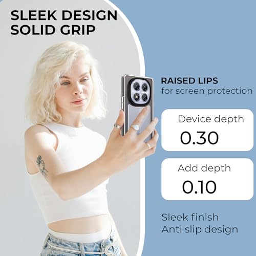 Image of A rtistque Ultra Stylish Back Cover Case for Redmi Note 14 Pro 5G | Premium Shockproof TPU | Protective Design | Redmi Note 14 Pro 5G Cover - Black