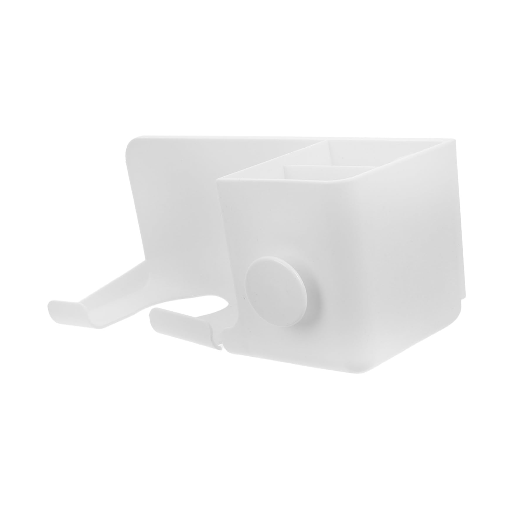 HAPINARY Bathroom Hair Dryer Holder Wall-mounted No Drill Organizer Stylish Tool Rack for Hair Tools Brush Brush and Accessories