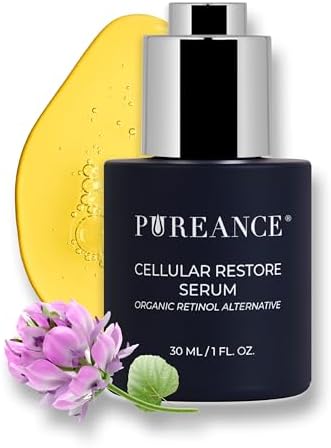 PUREANCE Cellular Restore Serum - Organic Bakuchiol Plumping Serum