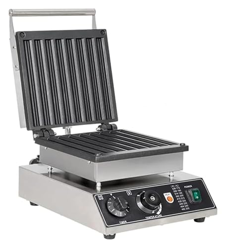 Máquina de fabricación de chureléctrica comercial, máquina de barquillas antiadherde 1750W con regulador de temperatura y temporiz, máquina de Donut de fruta Latina, para uso doméstico en restaurantes