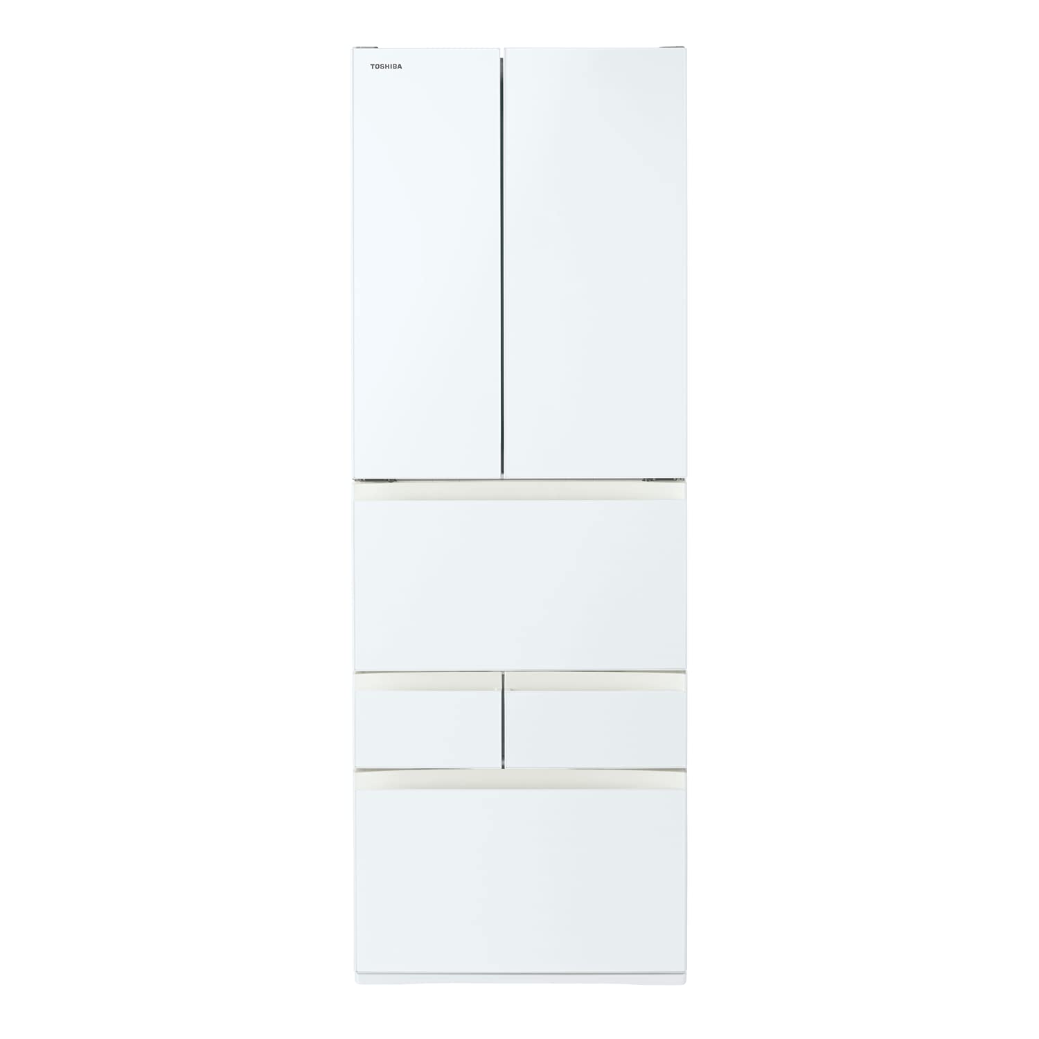 Amazon.co.jp: 東芝 冷蔵庫(幅65.0㎝) 509L GR-T510FH-EW 【大容量 