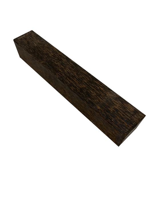 Exotic Wood Zone 1" x 1" x 18" Hobbywood Turning Wood Blanks - Black Palm Kiln-Dried Exotic Wood and Raw Lumber for Sustainable Woodworking, Woodcraft, and Lathe Projects 12 Pieces