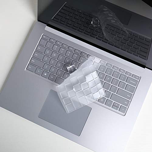 Ultra Thin Keyboard Cover For 2019-2022 Microsoft Surface Laptop 5 4 3 13.5 & 15 Inch Laptop Keyboard Cover Skin Protector, Surface Laptop 5 4 3 Accessories, Us Layout #TOP5