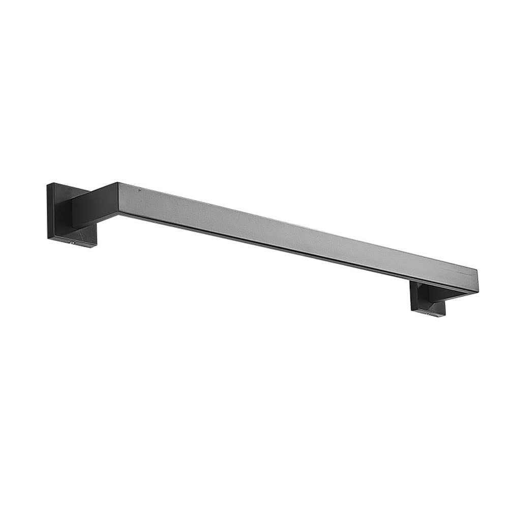 SUS304 - Barra portasciugamani in acciaio inox, 600 mm, colore: nero