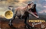 DEUTSCHER MÜNZEXPRESS Tyrannosaurus Rex | Sammlermünze | Feingold | Mehrwertsteuerfrei | In Coincard | Mit Echtheitszertifikat