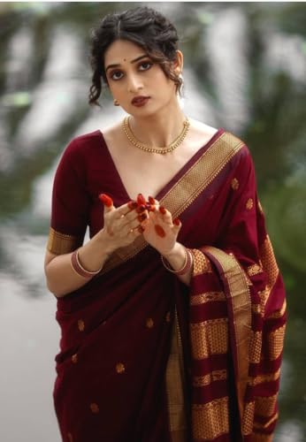 Image of gadwal cotton sarees