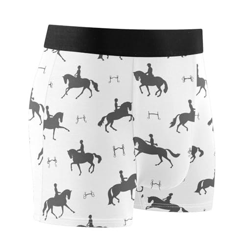 ZZKKO Men's Underwear Briefs Blue Marlin Fish Men's Boxer Briefs,Trunks Underwear for Men S2