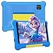 Freeski 7 Inch Android 13 Kids Tablet, 5GB+32GB(128GB Expandable), 1024x600 HD Screen, 2500mAh, 0.3MP+2MP Dual Camera, WiFi 6, BT5.2, Parental Controls, Tablet for Kids with Shockproof Case(Blue)