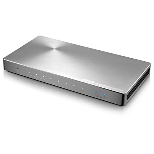 ASUS XG-U2008 Unmanaged 2-Port 10G, 8-Port Gigabit Switch