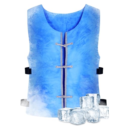 Loxiia Gilet di raffreddamento evaporativo per uomini e donne, gilet di raffreddamento attivato dall'acqua per la stagione calda, Di alta qualità, taglia unica