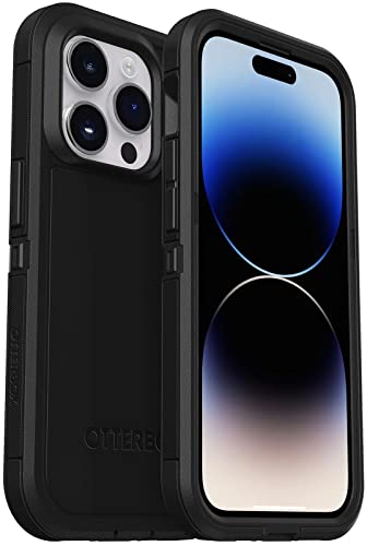 OtterBox Defender Series XT Case with MagSafe [Apple Certified] for iPhone 14 PRO (ONLY) Non-Retail Packaging - Black