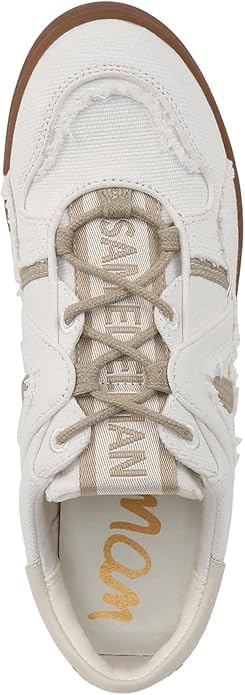 Sam Edelman Women's Jayne Sneaker White/Stone Grey 8 Medium2