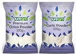 Puregro Seasoning Combo Pack of Garlic & Onion Powder 100g ¦ Twin Pack ¦ Each ONE.