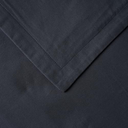 Image of 100% Pure Cotton 3 Layer Dohar, Single Bed Blanket Comforter, (60''X90'' / 152X230 CM), Uni Plain, Skin Friendly Dohar, Color - Charcoal Grey