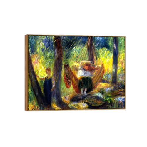 Tableau William Glackens Hammock pour créer un salon chaleureux et relaxant