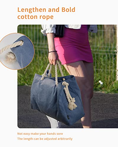 LIVACASA Grande Donna Borsa da Spiaggia, Borsa da