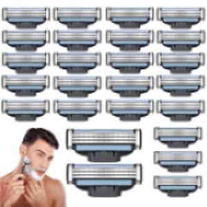 Magnetspiele Mach 3 Rasierer-Nachfüllpackungen, 24 Stück