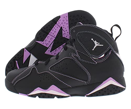 Nike Jordan 7 Retro (PS) Infant/Toddler Shoes Size 3, Color: Black/Barely Grape