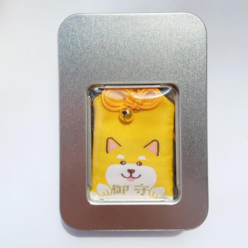 Image of Handmade Traditional Japanese Omamori Blessing Lucky Amulet for Good Health /Happiness /Stay Away from Diseases Luck Hanging Fortune Bag Gifts for pet Lovers