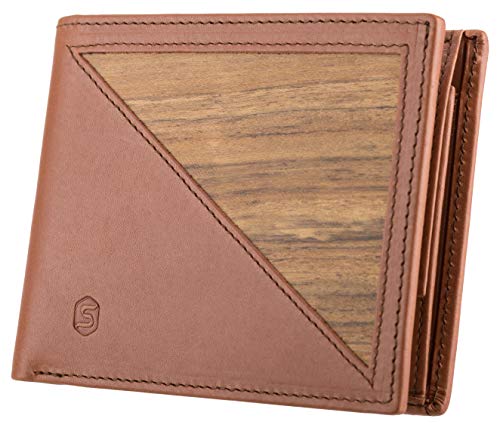 Portafoglia PEDRO | Realizzata in vero legno di