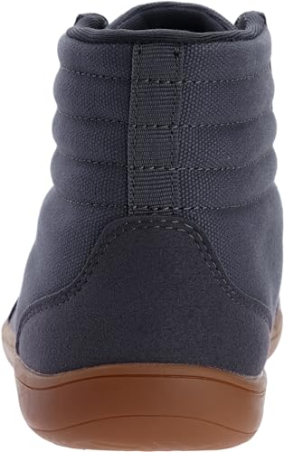 Image of WHITIN Men's Wide Hi-top Minimalist Barefoot Sneakers | Zero Drop Sole | Cushioned Ankle Support