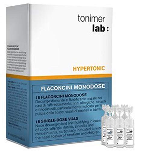 Tonimer Soluzione Ipertonica - 18 flaconcini monodose da 5 ml