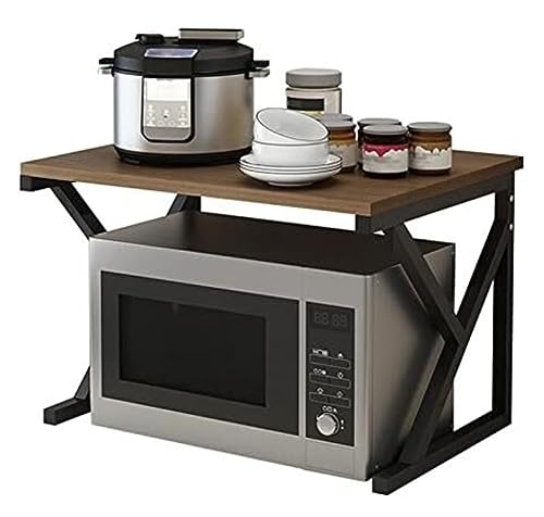 Support de four à micro-ondes et étagère de rangement pour cuisine - 2