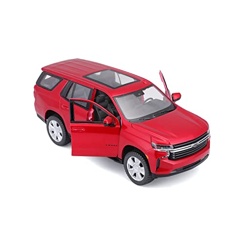Maisto Chevy Tahoe 1:24 Rojo Vehículo de Plástico para Niños miniatura 2