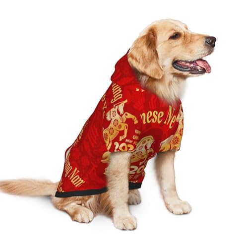 Disfraz para perro sudadera con capucha tamaño M miniatura 4
