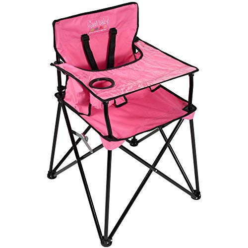 ciao! baby Portable Travel Highchair, Pink
