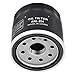 AHL 204 Oil Filter for Kawasaki VN1500, VN1600, VN2000, VN750 (1 pc) - High Performance, Synthetic Fibers, Steel/Aluminum, 2.677in O.D., KN204, Compatible with ATVs, Classic Style