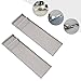 Concrete Knee Boards, 28'' x 8''Concrete Slider Stainless Steel Knee Boards Concrete Board Slider Tools without Knee Pads for Concrete Finishing
