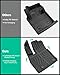 Floor Mats for Jeep Grand Cherokee: 2011-2021(Not for L), All Weather Floor Liners Car Accessories for Grand Cherokee 2021 2020 2019 2018 2017 2016 2015 2014 2013 2012 2011, 3PCS Lightweight Tough XPE