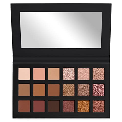 Lorac Pro Matte & Shimmer Eyeshadow Palette, Soleil | Glitter | Mirror Compact | Cruelty Free, Gluten Free, Vegan #TOP7
