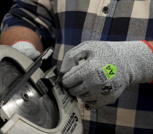 Image of MAGID Griffin Gear ANSI A4 Sandy Nitrile Coated Work Gloves