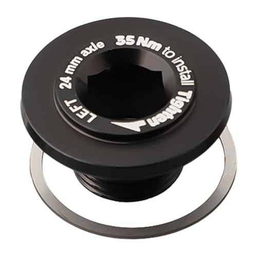 Kit completo di bulloni: questo kit di bulloni autoestraenti per pedivella include un bullone e una guarnizione, specificamente progettato per guarniture per bici da strada con asse da 30 mm, una soluzione completa per le tue esigenze di ciclismo.