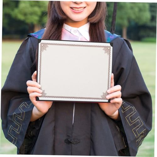Papel para certificados Operitacx de 15 hojas que evita borrones en diplomas y mensajes 5