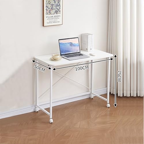 Petits espaces : table pliante sur roulettes pour libérer votre salon - 3