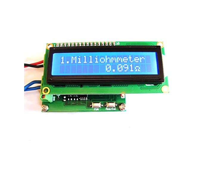 HR390 Milliohm Meter Low Resistance Tester Ohmmeter to Measure Resistance Value